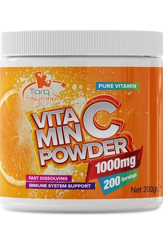 Torq Nutrition Vitamin C Powder 1000 Mg 200 Gr Torq Nutrition Vitamin C Powder 1000 Mg 200 Gr