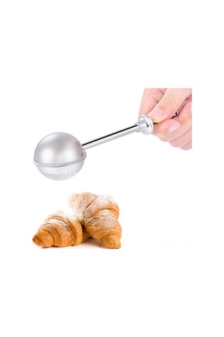 Leezsing 304 Paslanmaz Çelik Gıda Seviyesi, Un, Baharat, Kakao Süzgeci - Profesyonel Ve Ev Fırını Kullanıma Uygun, Kolay Temizlenir Çok Renkli