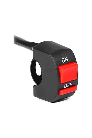 Gidon Bağlantılı Universal Motosiklet Açma Kapama Düğmesi