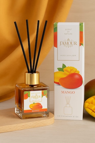 Mango Kokulu Çubuklu Oda Kokusu 100 Ml Tropikal Ve Kalıcı Ferahlık Mango