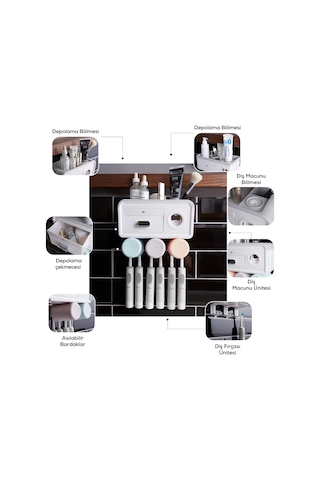 Karaca Home Glenda Banyo Aksesuar Organizer