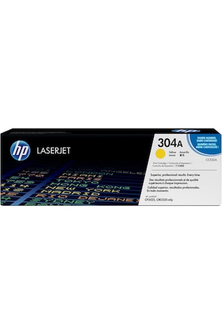 Fotokopitoneri Hp 304A-Cc532A Sarı Toner 2.800 Sayfa