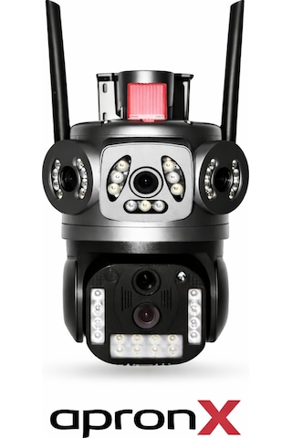 Apx-wp373oz 9mp 10x Zoom 2.8mm-12mm İki Kamera Wifi Ptz 11.03.01.001400
