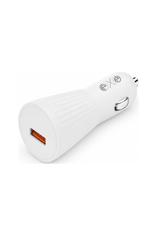 Exe 25w Hızlı Araç Şarj Adaptörü Usb Çıkışlı Çakmaklık Şarj Cihazı