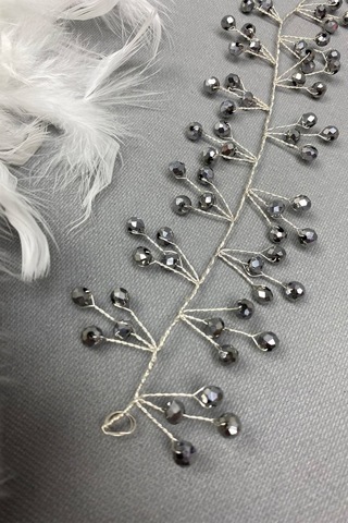 FdayAksesuar Kadın Gümüş Renk Sia Model Saç Aksesuarı FRDY31295