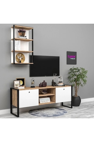 Wall Tv Ünitesi Mdf Antrasit