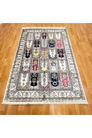 Otantik Karma Desenli 160 X 230 Dijital Baskı Halı Çok Renkli