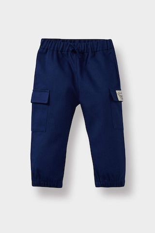 Defacto Erkek Bebek Jogger Fit Esnek Bantlı Paça Gabardin Pantolon F3668a525aunv241 Lacivert