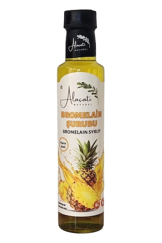 Alaçatı Naturel Bromelain Şurubu 250 Ml X 2 Adet