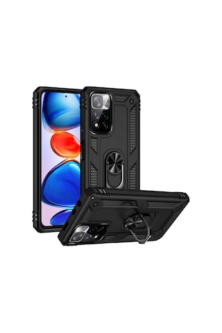 Xiaomi Redmi Note 11 Pro Plus 5G Kilif Zirhli Standli Tank Kapak 550067293