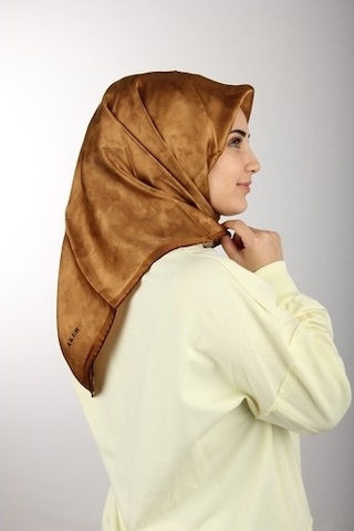 Gold Aker Ipek Krep Saten Eşarp 7208701-332/3421070161702