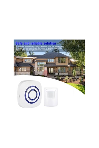 Leezsing Akıllı Vücut Algılamalı Güvenlik Kapı Zili - Ev Güvenliği İçin Modern Çözüm