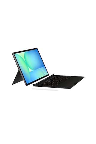 Samsung Uyumlu Galaxy Tab S10 Fe+ Klavyeli Mousepadli Kılıf Aı