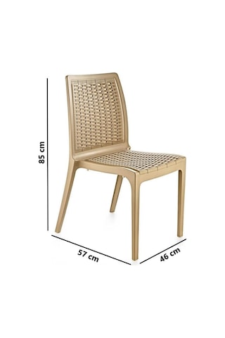 Sy-2523 Rattan Bahçe Sandalye 4'lü Set Diğer