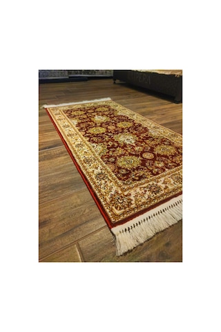 Strada 8182a Krem-bordo Halı Çok Renkli