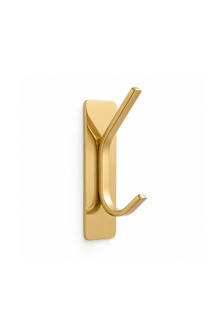 Microcase Yapışkanlı Metal Banyo Mutfak Eşya Havlu Vb Ürün Askılığı Gold 1 Adet Al002 Altın