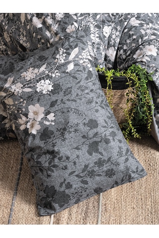 Cotton Box Dual Çift Kişilik Nevresim Takımı Comely Antrasit