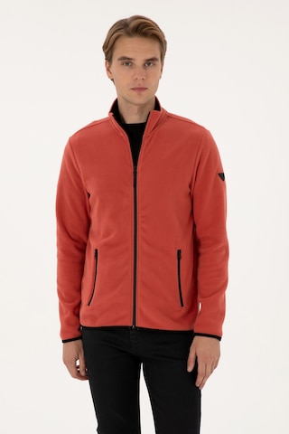 U.S. Polo Assn. U.s. Polo Assn. Erkek Gül Kurusu Hırka Örme 50313779-vr026 Gul Kurusu