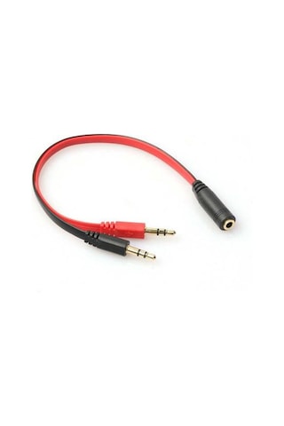 Kulaklık Mikrofon Çoklayıcı 3.5Mm Çoklu Splitter Swıtch Dönüştürü