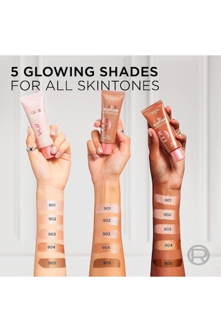 L'oreal Paris Glotion All-ın-one Doğal Işıltı Aydınlatıcı Losyon - 903 Medium Glow Diğer