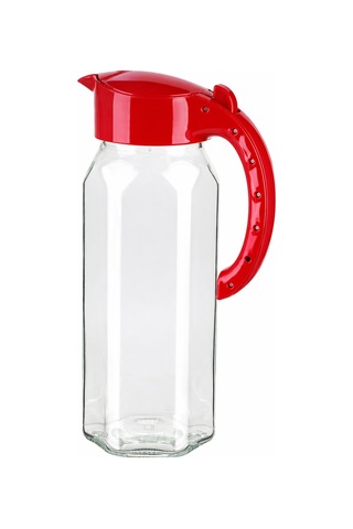 Emilahome Ala Cam Sürahi 1500 Ml Kırmızı - 869612175