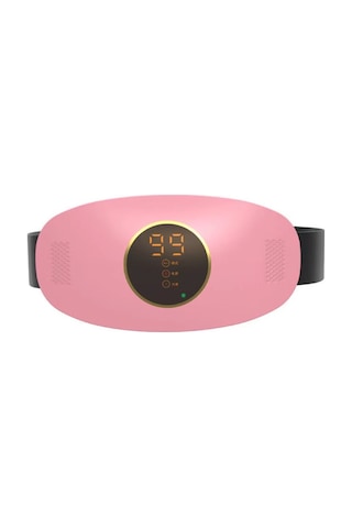 Carmine Elektrikli Titreşimli Vücut Göbek Karın Masaj Kemeri Siyah