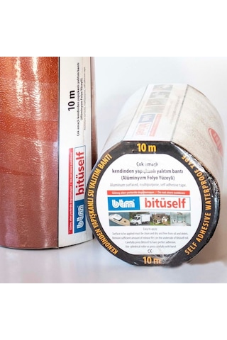 Bitüself 15 Cm Kırmızı Su Yalıtım Bandı