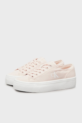 Calvin Klein Bayan Ayakkabı Yw0yw01763 Tge Açık Pembe-beyaz Açık Pembe-beyaz Açık Pembe - Beyaz