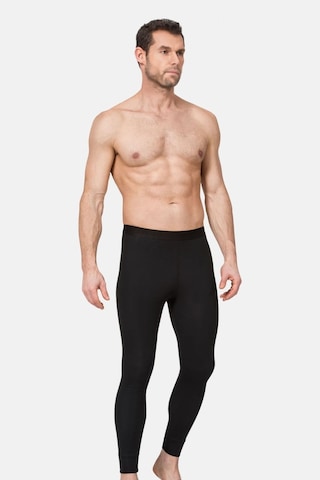 Lukitus Pamuklu Erkek Termal Tayt İçlik Isl-01 - Siyah