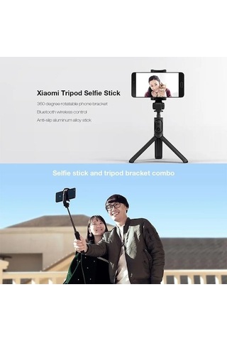 Xianwen Xiaomi Mini Uzatılabilir Katlanır Tripod Selfie Sopa Cep