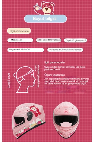 Eternal Luck Qk601 Sarı Ördek Desenli Tam Kapalı Çocuk Kaskı