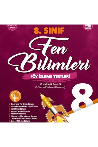 8. Sınıf Fen Föy İzleme Testleri 8. Sınıf Fen Föy İzleme Testleri