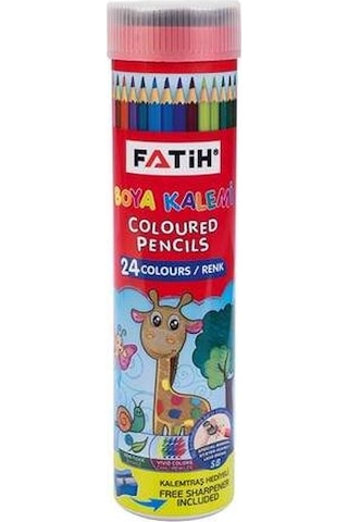 Fatih Metal Tüp Kuru Boya 24 Renk