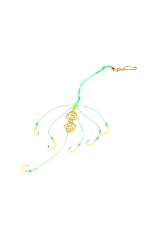 Konesam 8 Numara Yüksek Karbon Çelik İğne Seti - 4 Adet Köpek Balık İğnesi, Işık Verici Boncuk, Bait Kafesi Ve Taşınabilir Kutu - Deniz Ve Göl Balıkçılığı