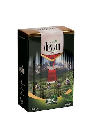 Özel Üretim Destan Siyah Dökme Çay 1.5 Kilogram