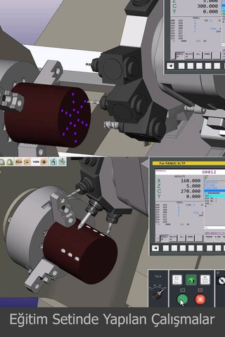 C Eksen Cnc Torna Makro Programlama Video Ders Eğitim Seti
