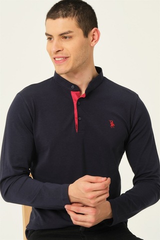 V4009 Dewberry Erkek Sweatshırt-lacivert Lacivert