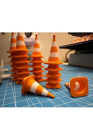 Diorama Ve Model Araba Parkuru İçin 10 Adet Mini Duba 2cm