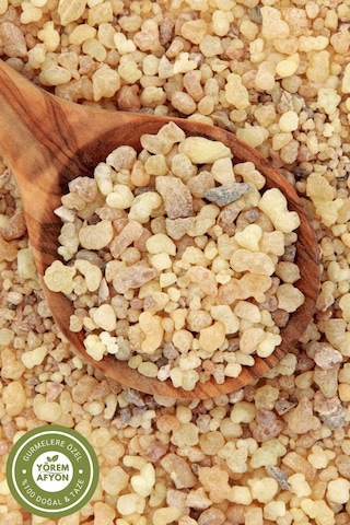 Yörem Afyon Doğal Mucize El Seçmesi Akgünlük Sakızı, Sığla Ağacı Reçine Boswellia Serrata 130gr