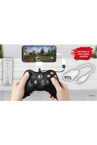 Lightning To USB Camera Adapter JH-0514 - Beyaz