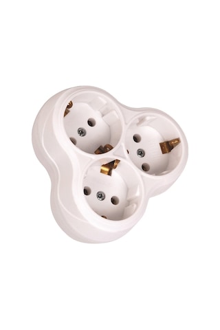 2 Adet 300-000-707 Topraklı Golyat Fiş Priz Diğer