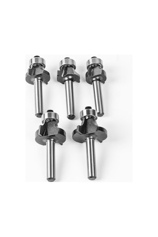 Ebitda 1/4 İnç & 6mm Tungsten Çelik Freze Uç Seti - 5 Adet, Pratik Ve Uygulamalı Uçlar