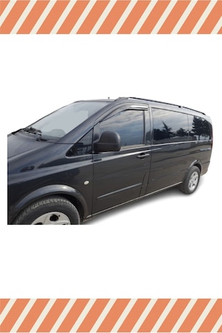 Mercedes Vito 639 Kasa 2004 -2014 Modellerine Özel 2'li Mügen Tip Cam Rüzgarlığı