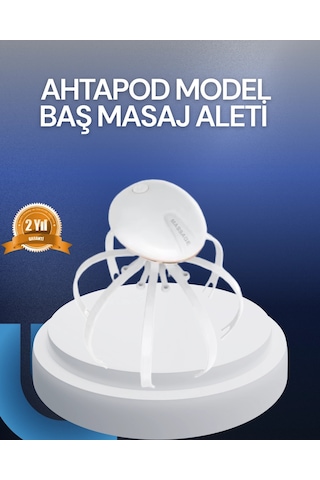 3 Kademeli Elektrikli Kafa Masaj Aleti Ev Tipi Masaj Çok Renkli