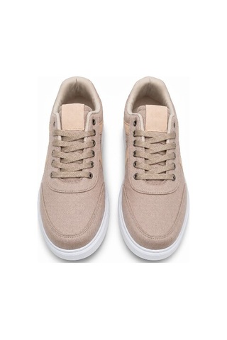 Black Flex Erkek Kanvas Casual Ayakkabı Bej 40-44