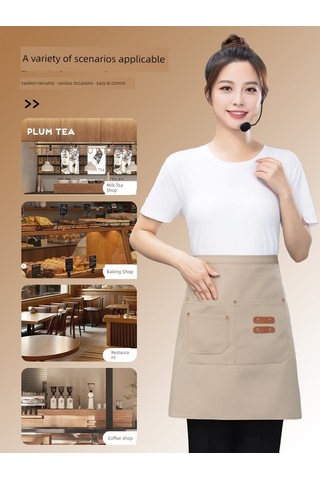 Su Geçirmez Çift Cepli Yarım Önlük - Yeşil Um46724-43 Yurt Dışından Yeşil