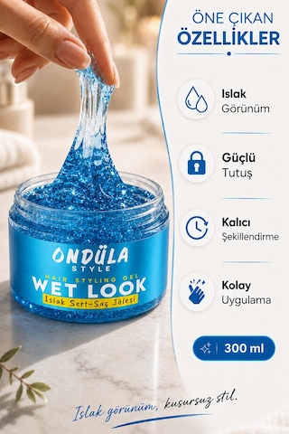 Ondüla Style Saç Şekillendirici Jölee 300 ML