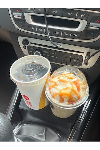 Renault Megane Ön Konsol Bardaklık Cup Holder İçecek Tutucu Siyah
