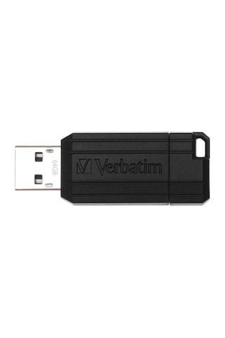 Verbatim Pinstripe 49065 64 GB 2.0 USB Drive Bellek