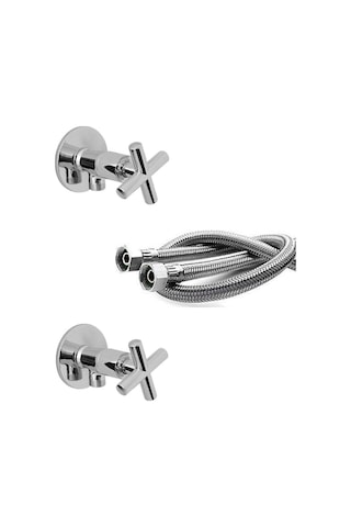 Koç Klozet Flex Bağlantı Takımı 2 At Flex Hortum 2 Adet Klozet Koç Taharet Musluğu Diğer Koç Klozet Flex Bağlantı Takımı 2 At Flex Hortum 2 Adet Klozet Koç Taharet Musluğu Diğer